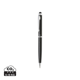 Deluxe Stylus schwarz, silber bedrucken, Art.-Nr. P610.440 Deluxe Stylus schwarz, silber bedrucken, Art.-Nr. P610.440